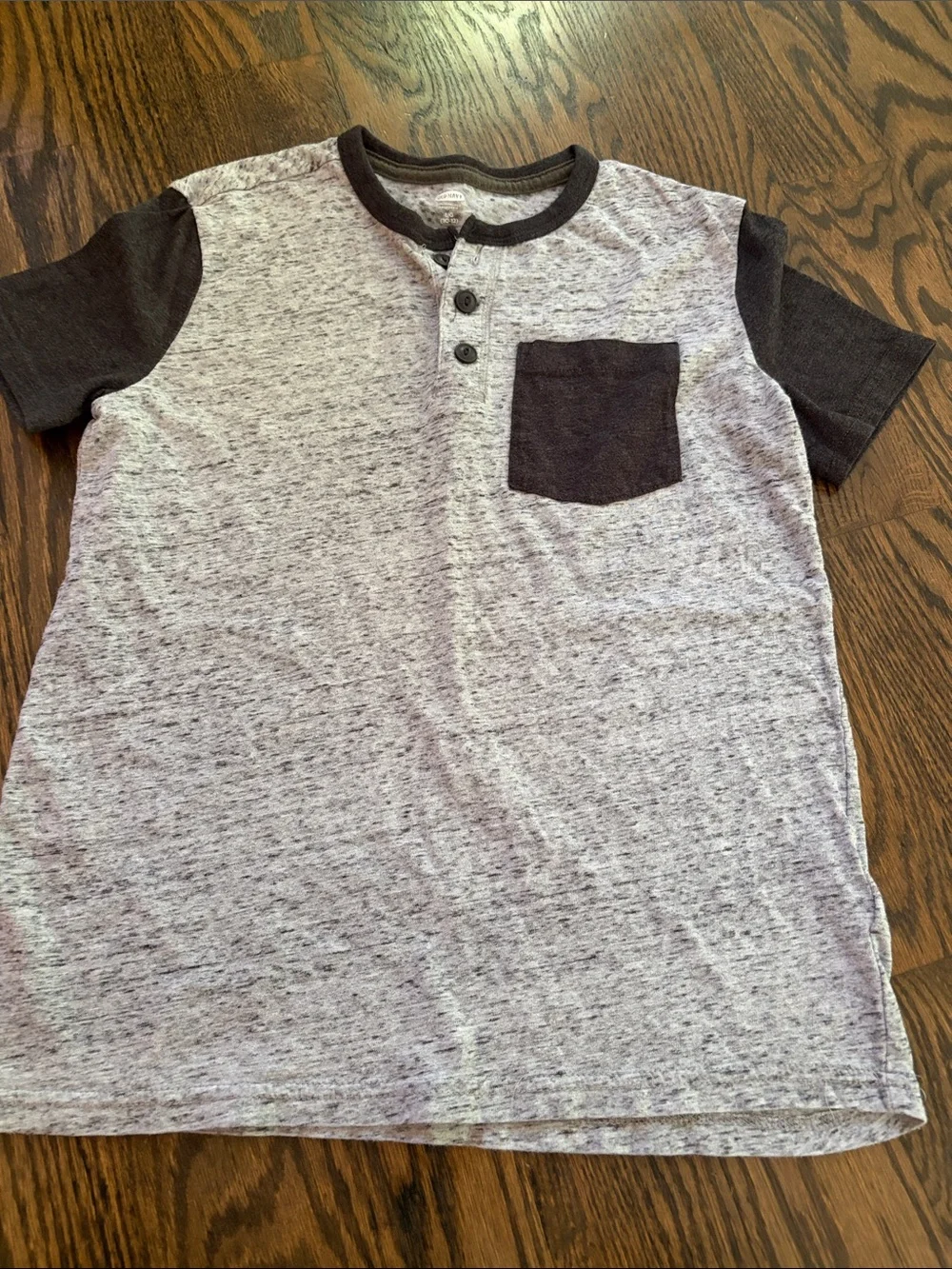 Lot of 2 Kids Old Navy Short Sleeve Henley shirts